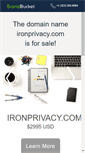 Mobile Screenshot of ironprivacy.com